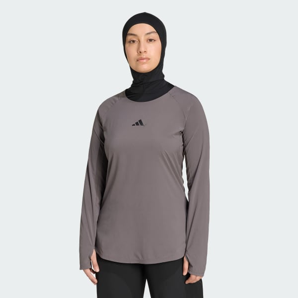 Brown D4T Workout Cover Up