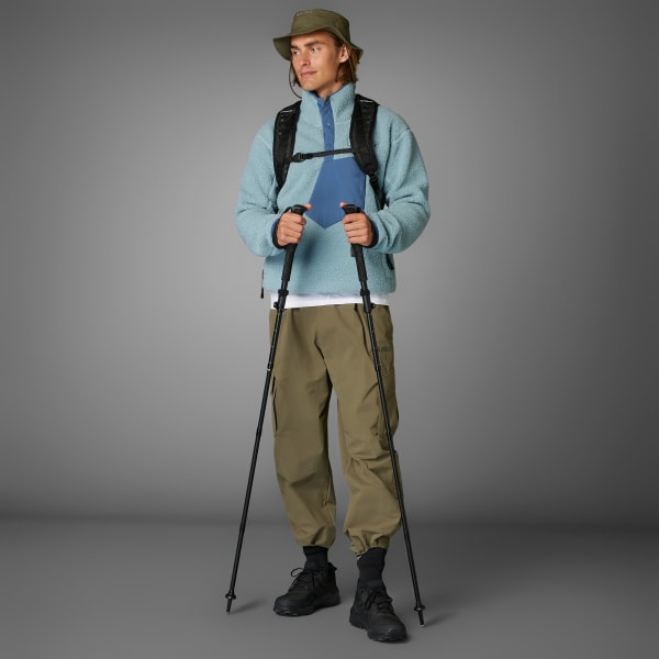 adidas Bluza Terrex Xploric High Pile Fleece Pullover - Szary