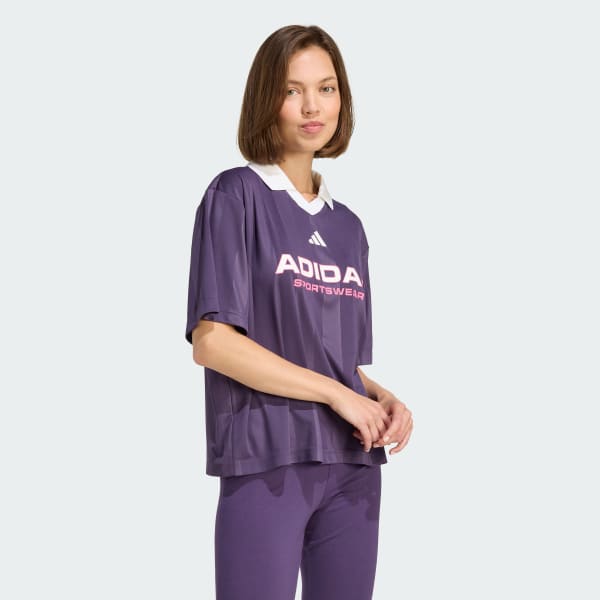 Morado Polera Polo Tiro