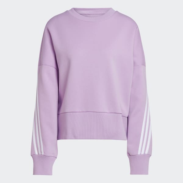 Morado Buzo adidas Sportswear Future Icons 3 Rayas