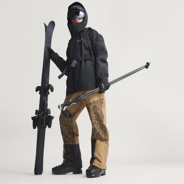 Brązowy Spodnie Terrex Xperior Hybrid PRIMEKNIT CLIMAPROOF+