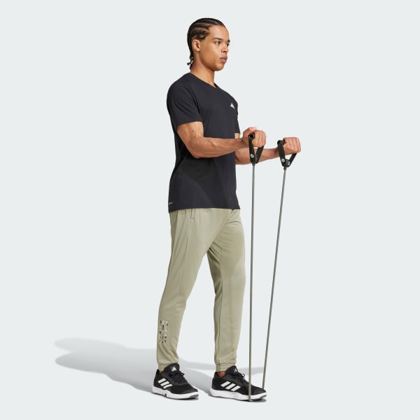 Groen Train Essentials Camo Training Broek