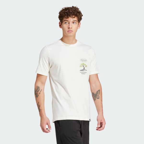 adidas Growth Graphic Tee - Spirit of Nature - White | Free Shipping ...