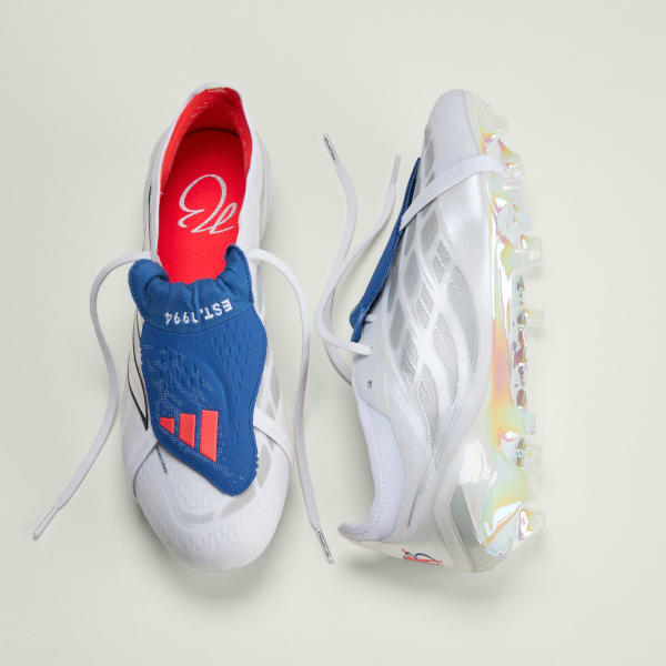 Blanco Guayos PREDATOR ELITE con Lengüeta Plegable para Terreno Firme