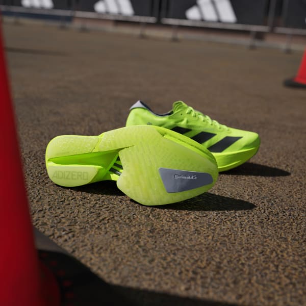 Green Adizero Adios Pro 4 Shoes