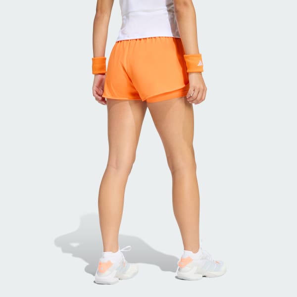 Orange SHORT DE TENNIS 2 EN 1 CLIMACOOL MATCH