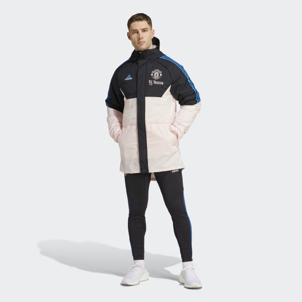 Black Manchester United Condivo 22 Stadium Parka
