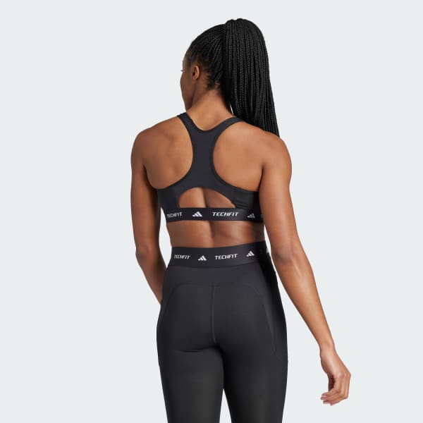 Negro Top Deportivo Techfit