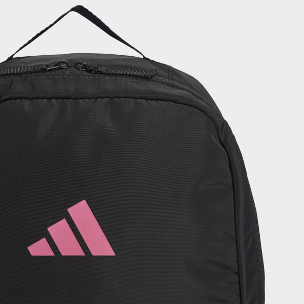 Adidas black and pink backpack sale