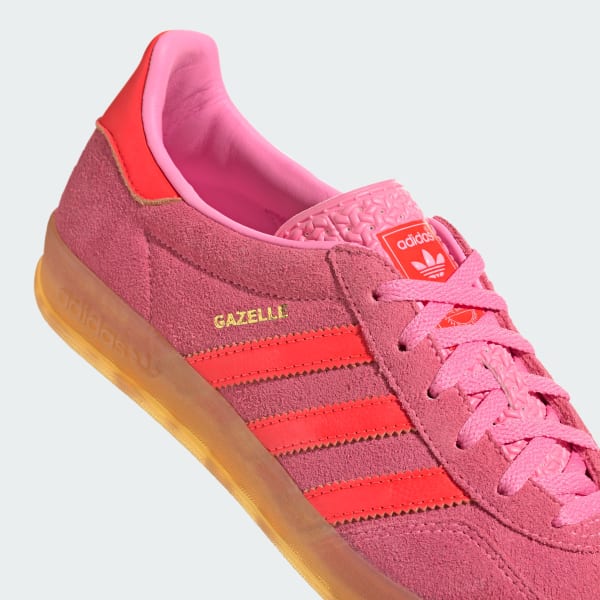 Adidas gazelle pink and orange on sale