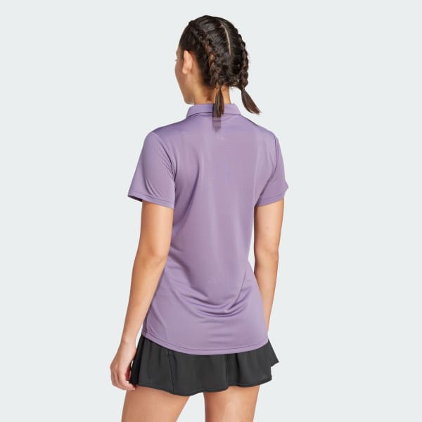 Morado Camiseta Polo Club para Tenis