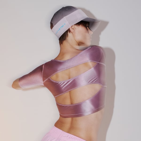 Purple adidas by Stella McCartney Crop Top