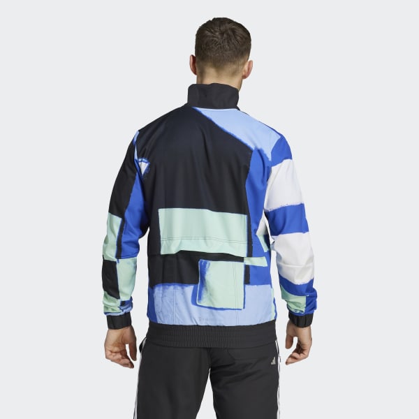 Svart The Trackstand Graphic Cycling Jacket