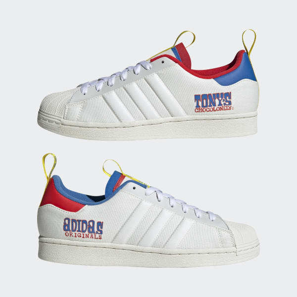 White Superstar Tony's Chocolonely Shoes LRE28
