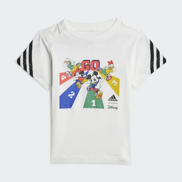 biela Súprava adidas x Disney Mickey Mouse Gift