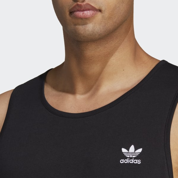 Zwart Trefoil Essentials Tanktop