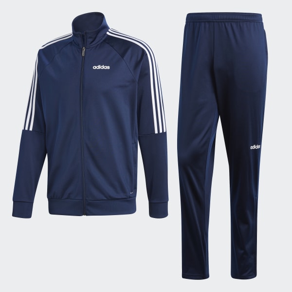 adidas sereno tracksuit blue