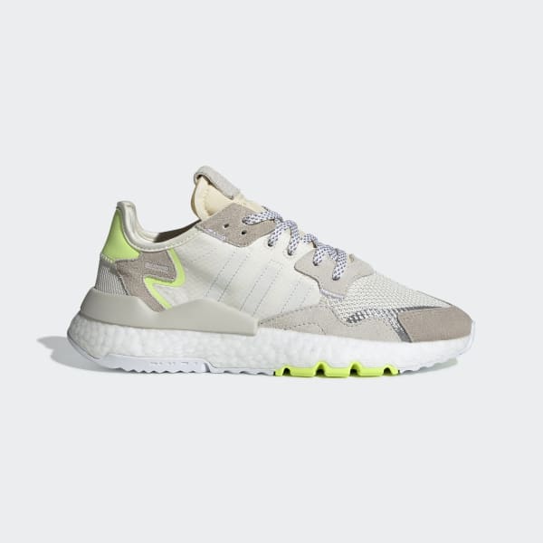 adidas nite jogger shoes white