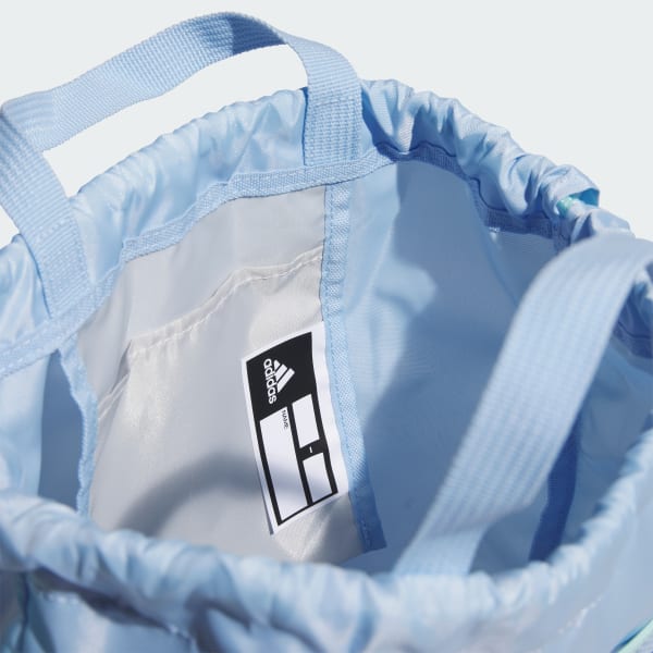 ブルー ジムバッグ