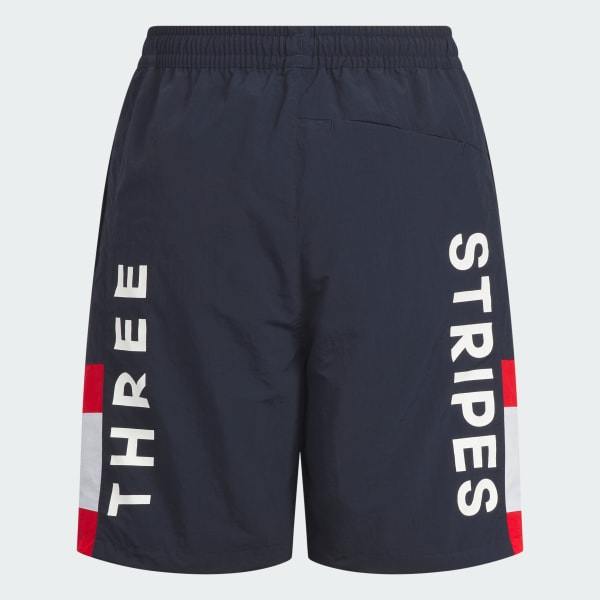 ブルー キッズ ワード ウーブンショーツ