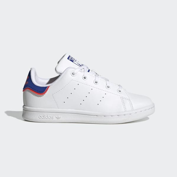 adidas stan smith footwear white/bold blue
