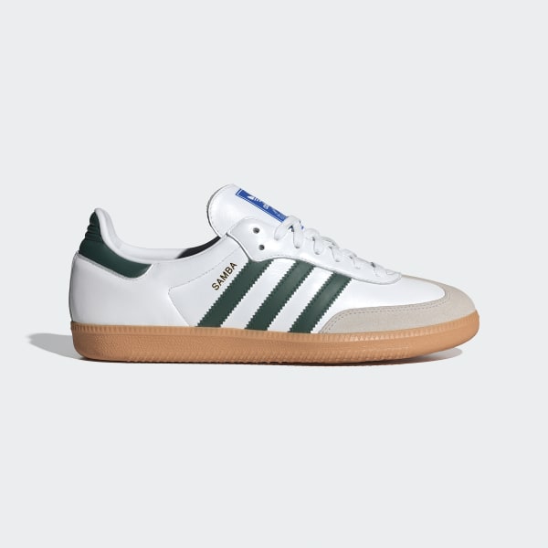 Adidas Originals Men Samba OG White Green IE3437