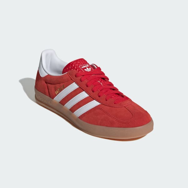 สีแดง รองเท้าในร่ม Gazelle