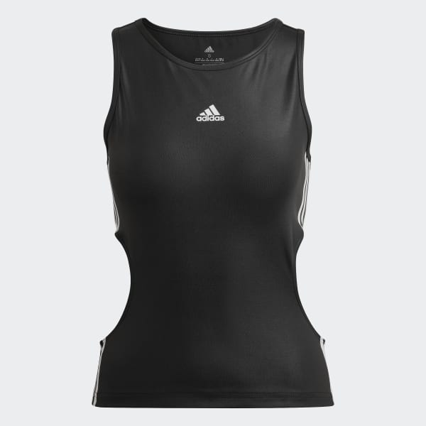 Sort Hyperglam Fitted With Cutout Detail tanktop HM022