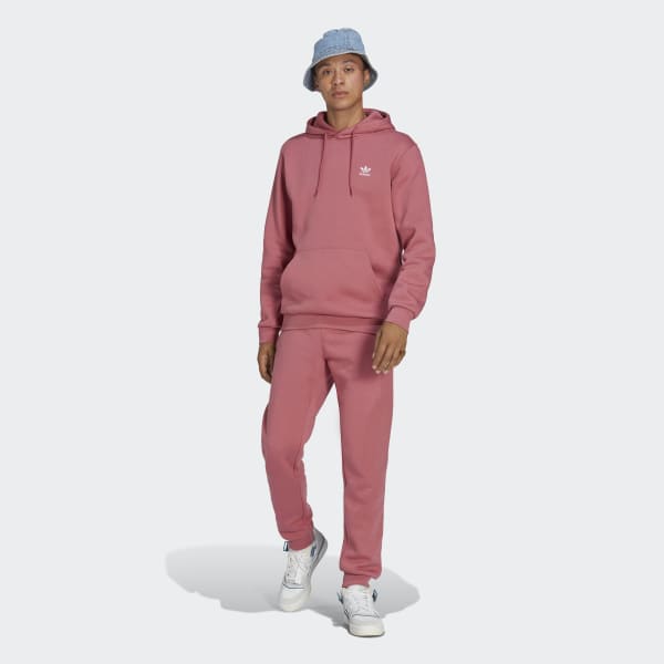 Rozowy Trefoil Essentials Hoodie