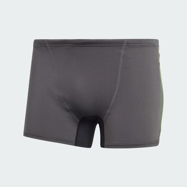 Preto Boxers de Natação Performance