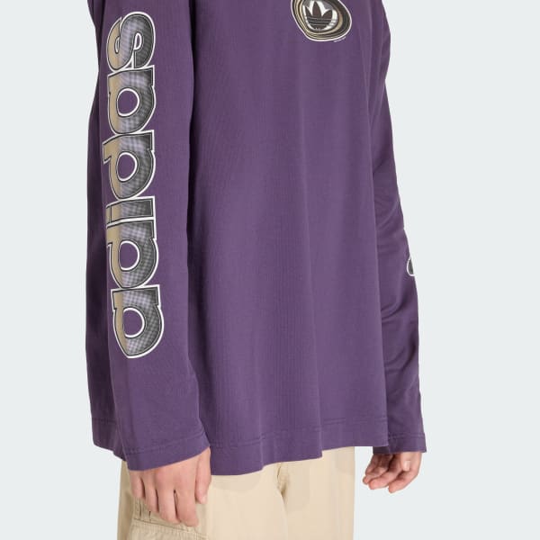 adidas 90s ALTERNATIVE SPORT ARCHIVE GRAPHIC LONG SLEEVE TEE