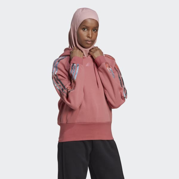 Adidas allover deals print hoodie