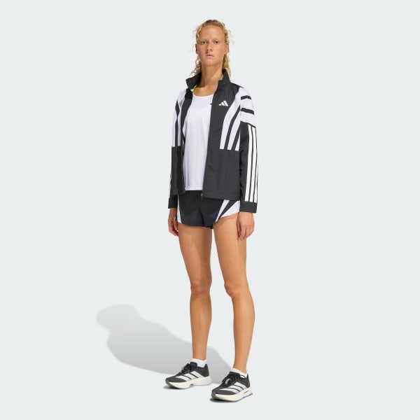 White 아디제로 런 미디엄 서포트 브라