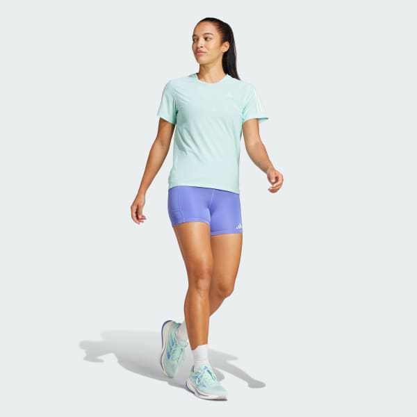 Blue Own the Run Short Leggings