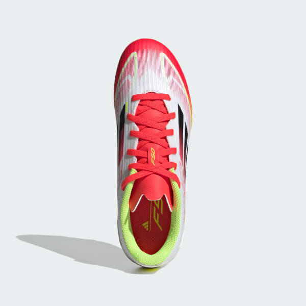 Vit F50 League Firm/Multi-Ground Fotbollsskor