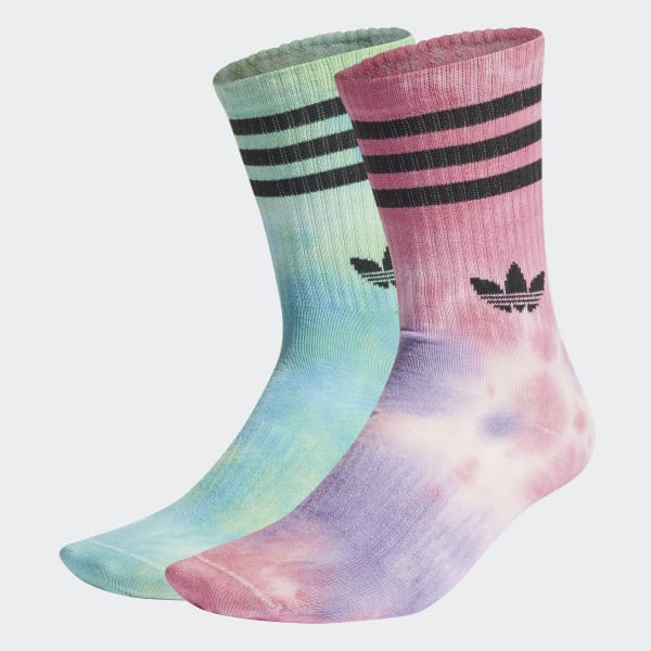 Pink Batik Socks 2 Pairs CQ433