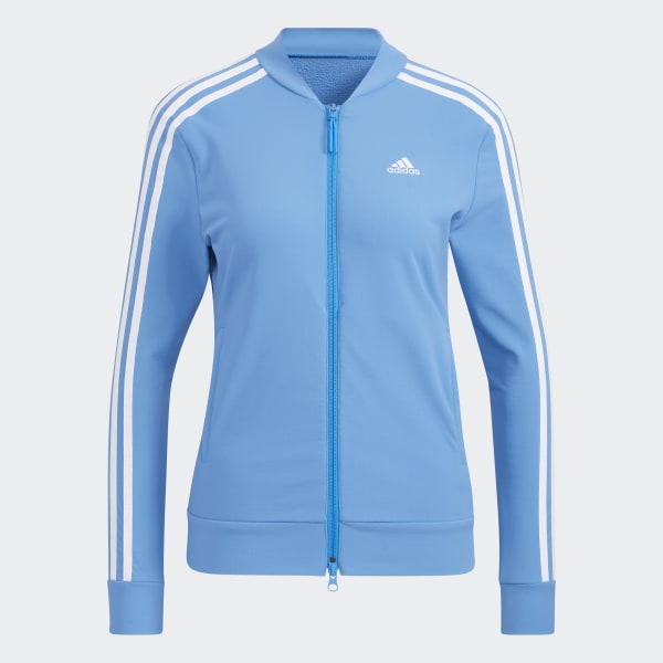 Adidas jacket 2025 light blue