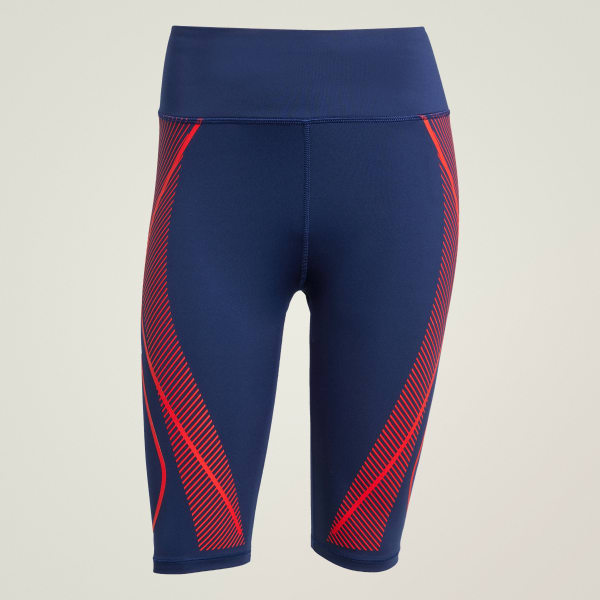 Blue adidas by Stella McCartney TruePace Bike Leggings