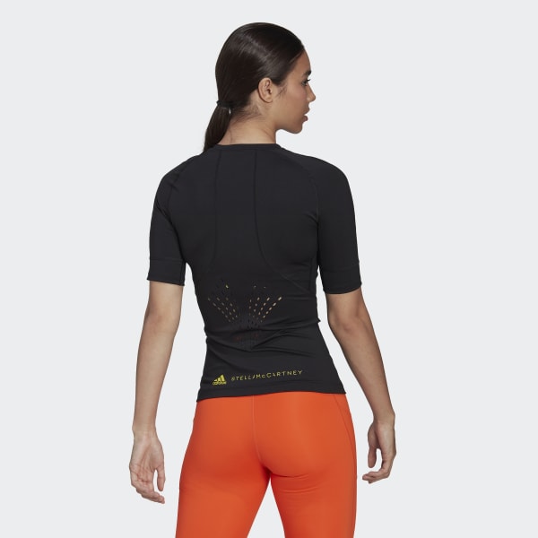 Svart adidas by Stella McCartney TruePurpose Training T-skjorte VB146