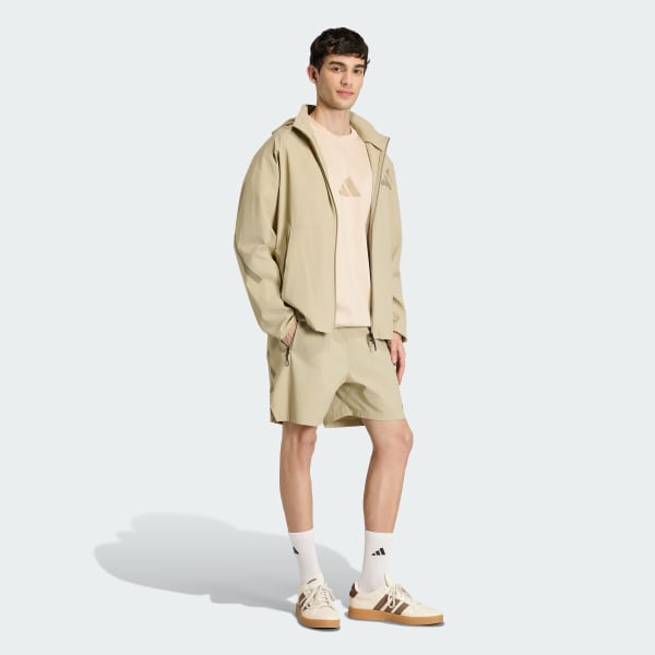 ブラウン アディダス Z.N.E.ウーブン トラックトップ