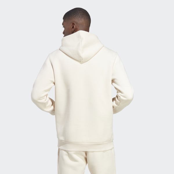 Beige Sweat-shirt à capuche Trefoil Essentials