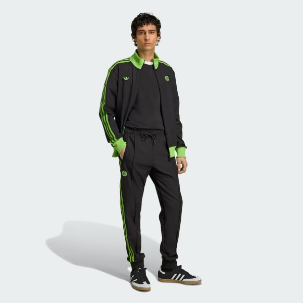 Zwart Celtic FC Terrace Icons Trainingsbroek