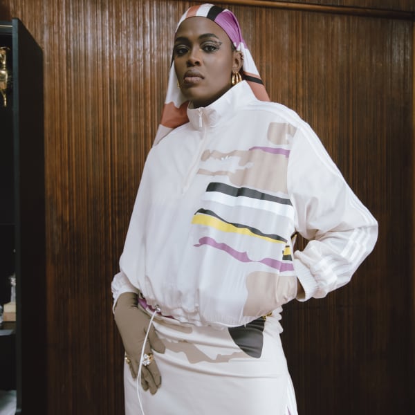 Beige Thebe Magugu Track Top (Plus Size) UU791