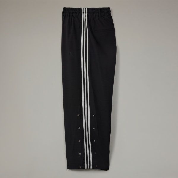 adidas Y-3 Sport Uniform 3-Stripes Pants - Black | Free