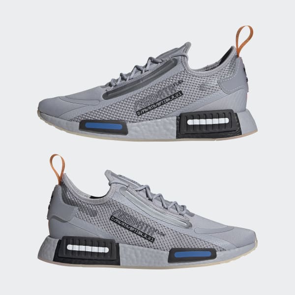 Grey NMD_R1 Spectoo Shoes LDP16