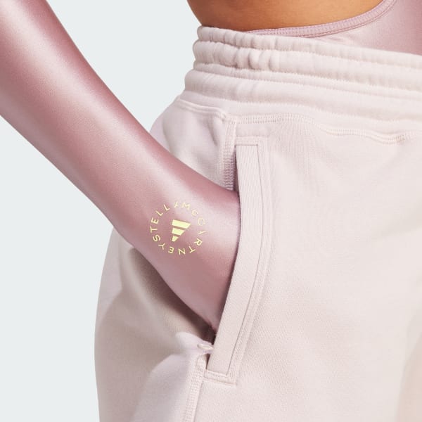 Pink adidas Originals Womens Fakten Short Tights - Get The Label