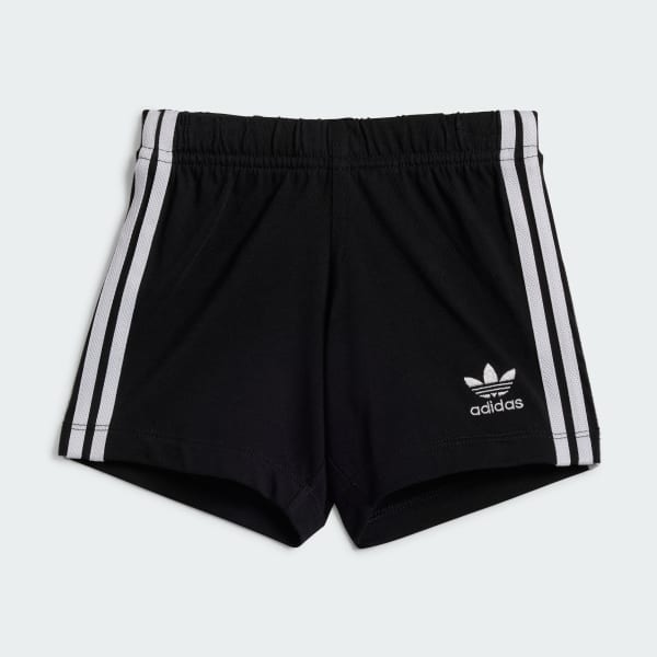 Black Shorts Tee Set Kids