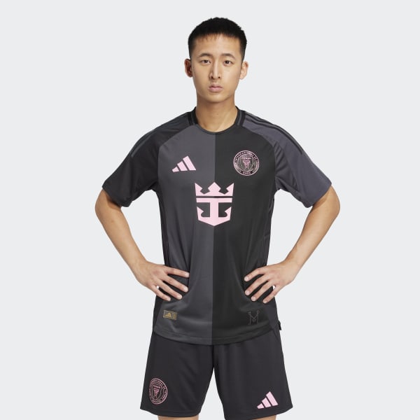 adidas Inter Miami CF 25/26 Messi Away Authentic Jersey - Black