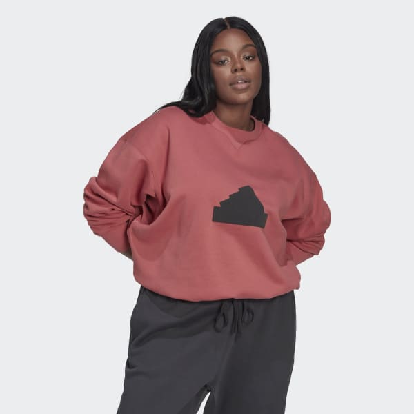 Red Sweatshirt (Plus Size) CL328