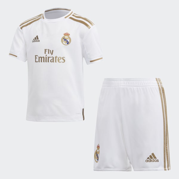 Real madrid uniforme blanco Clearance